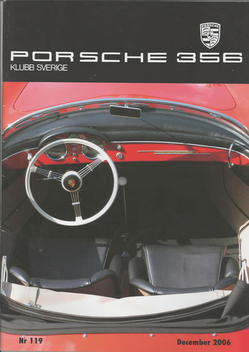 PO 221 Porsche 356 klubb Sverige 12 2006