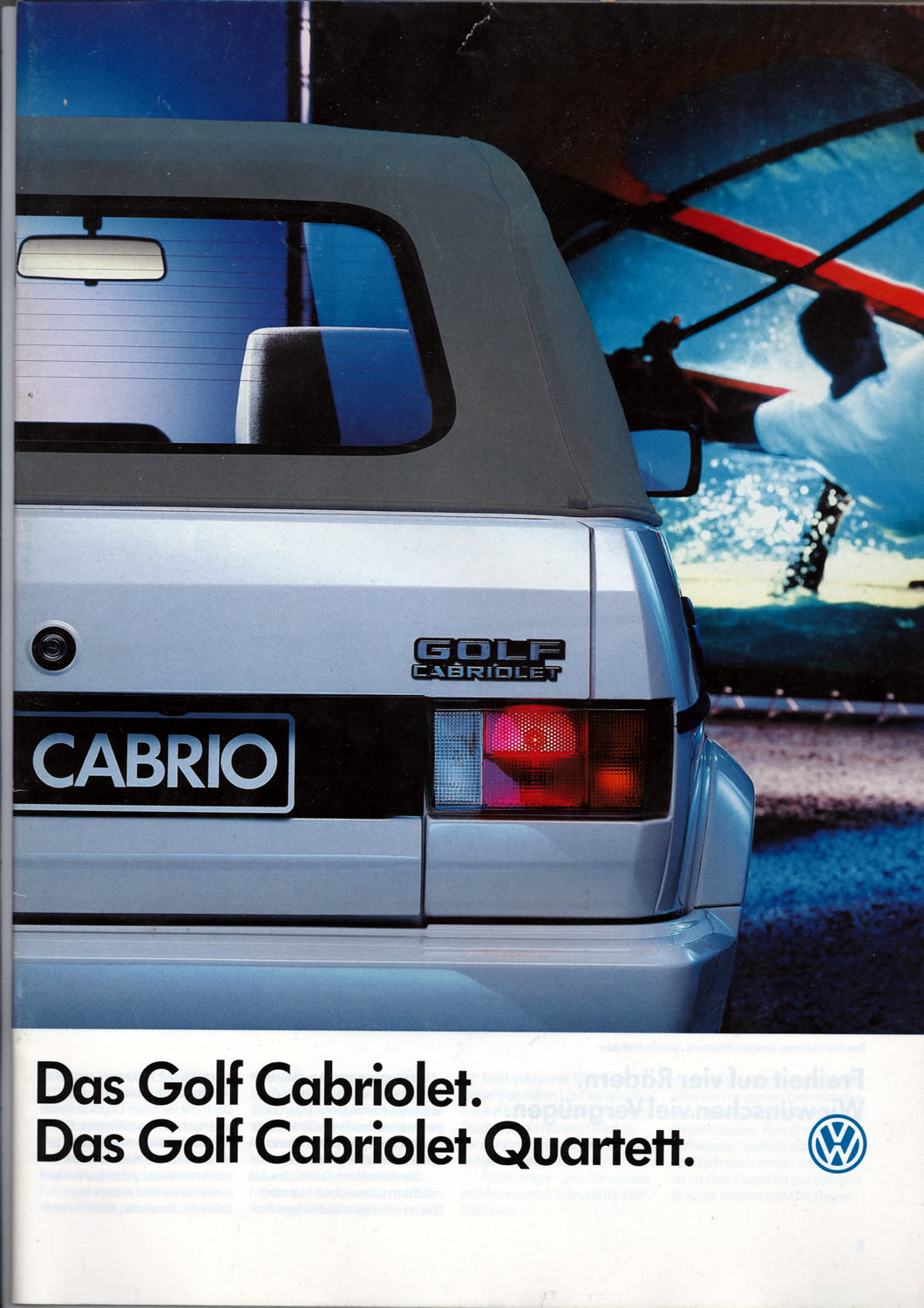 VW Golf Cabrio nové