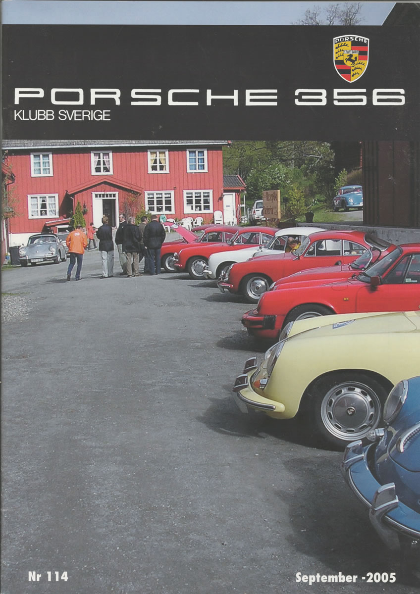 PO 222 Porsche 356 klubb Sverige 9 2005