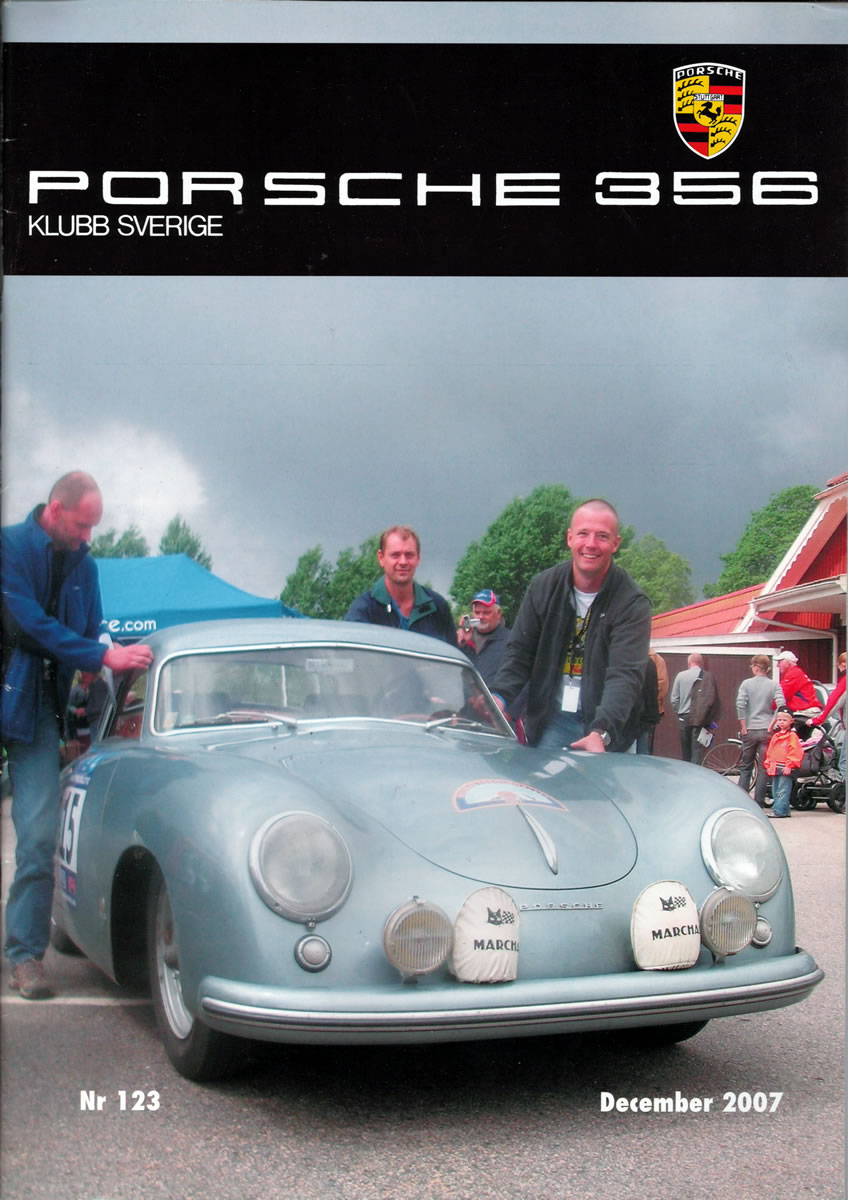 PO 229 Porsche 356 klubb Sverige 12 2007