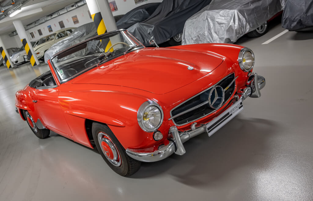 MercedesBenz 190 SL cabrio za 2,5 mega AUTOMUZEUM